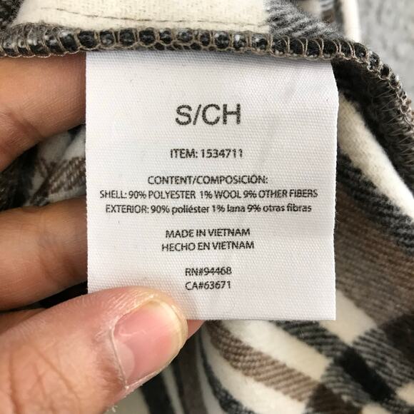 New HFX women's shirt jacket  relaxed fit drop shoulder pockets size S - Picture 9 of 10